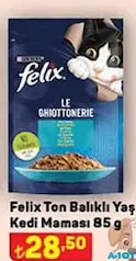 FELİX TON BALIKLI YAŞ KEDİ MAMASI 85 G